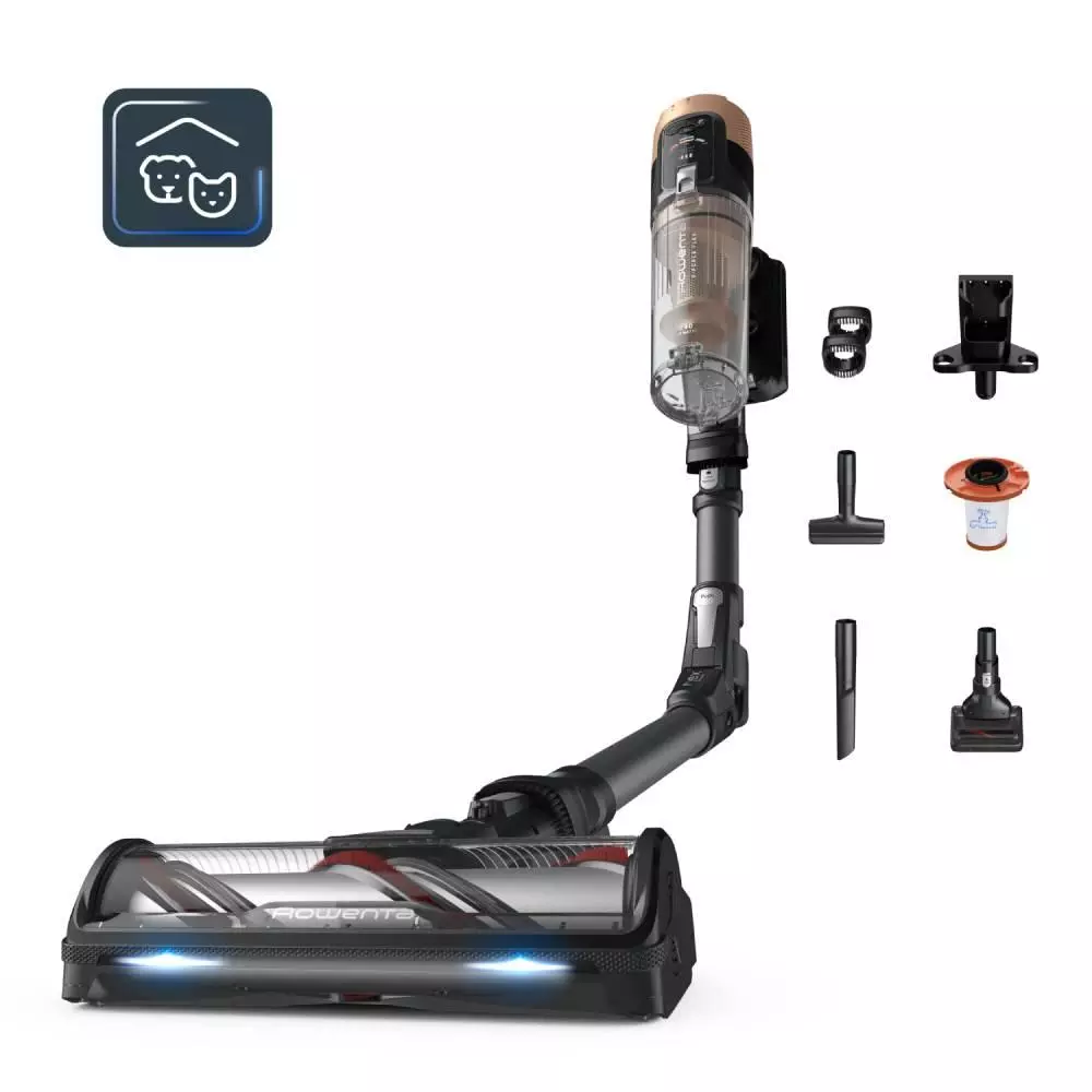 Rowenta RH9B74WO X-Force Flex 14.80 Animal Care + batería de regalo