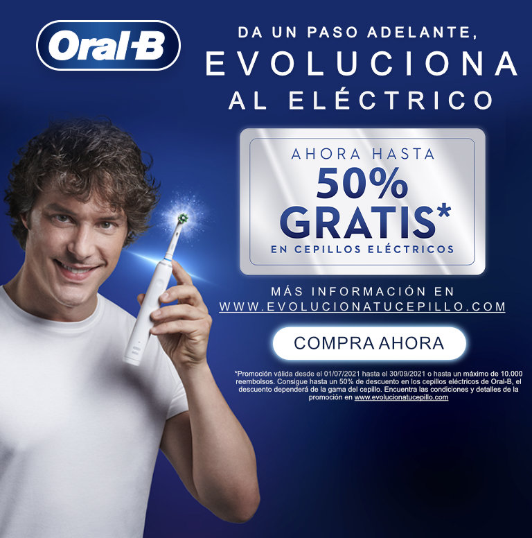 Consigue hasta un 50% de reembolso por la compra de tu producto Oral B