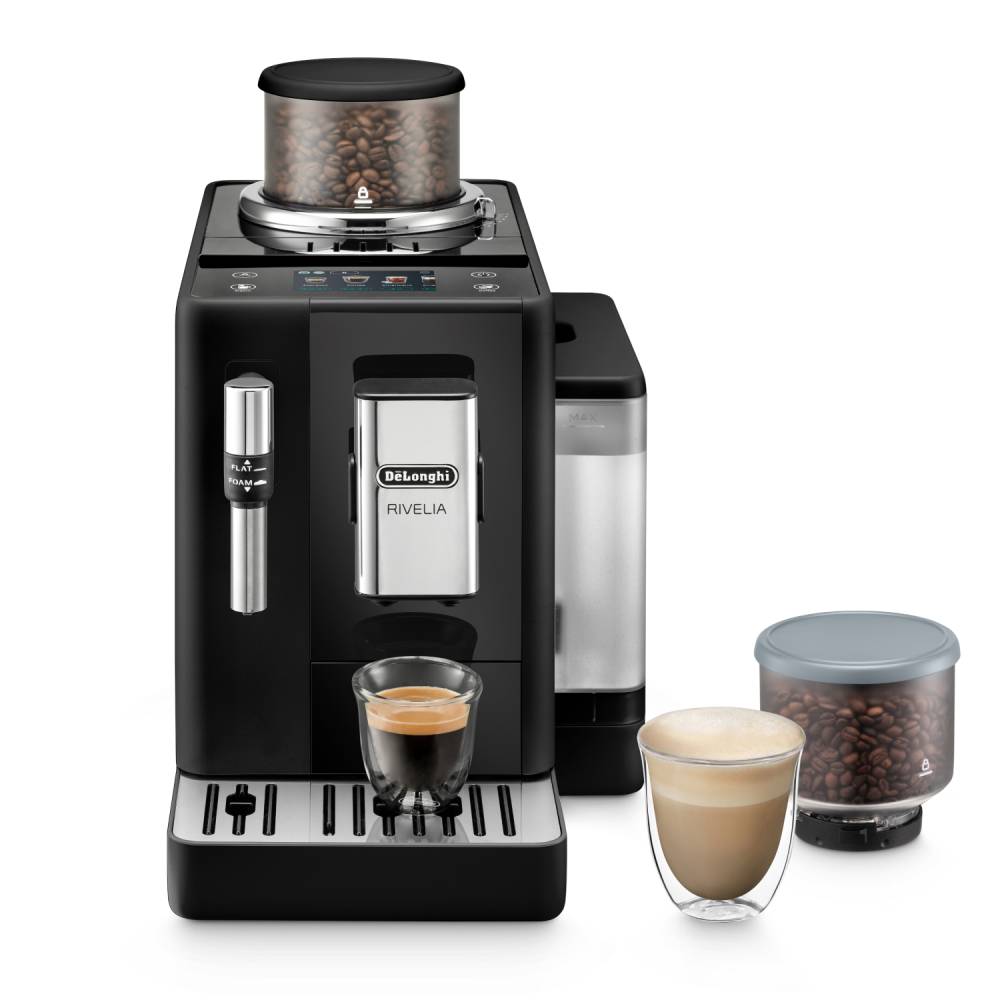 DeLonghi Rivelia EXAM44035B - Cafetera superautomática