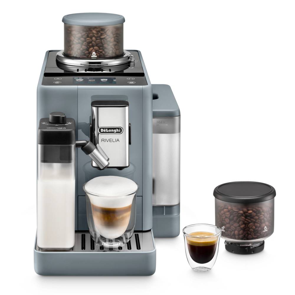 DeLonghi Rivelia EXAM440.55.G - Cafetera superautomática