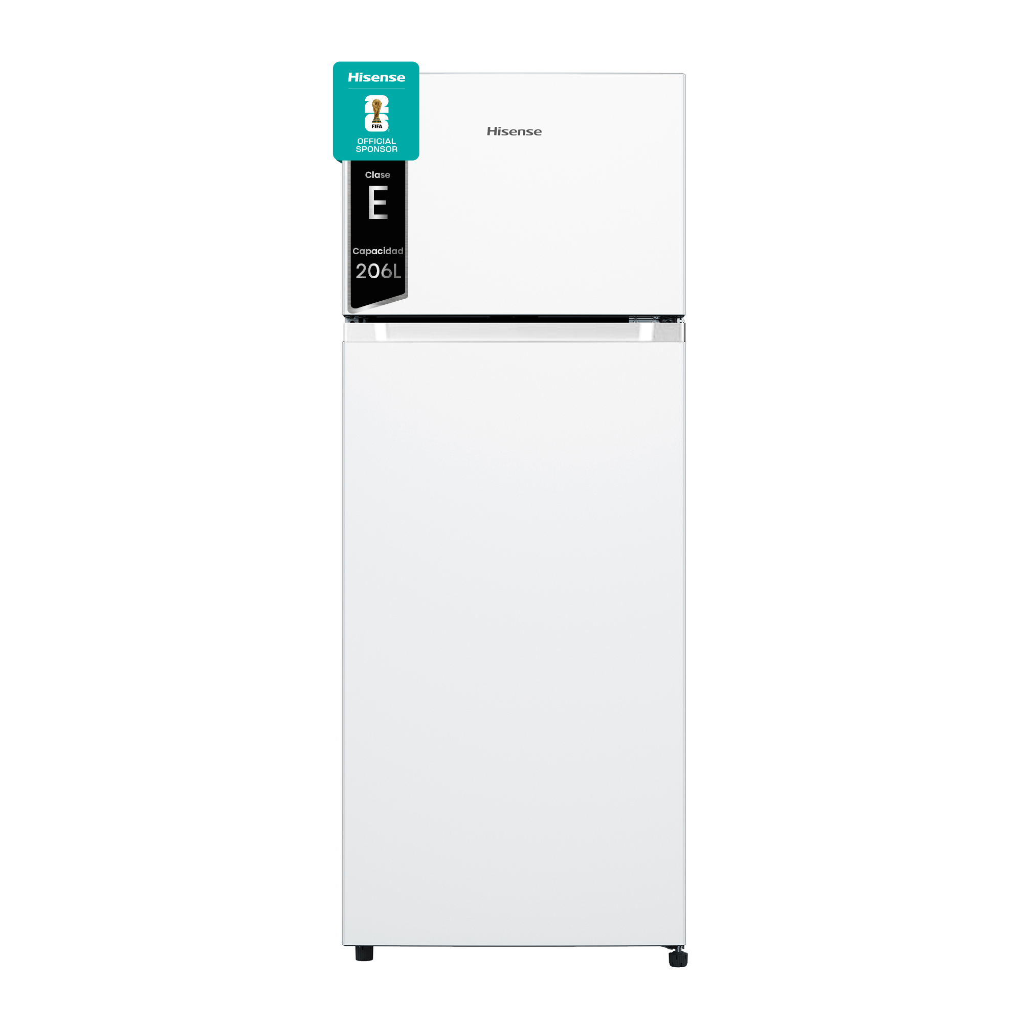 Hisense RT267D4AWE - Frigorífico dos puertas
