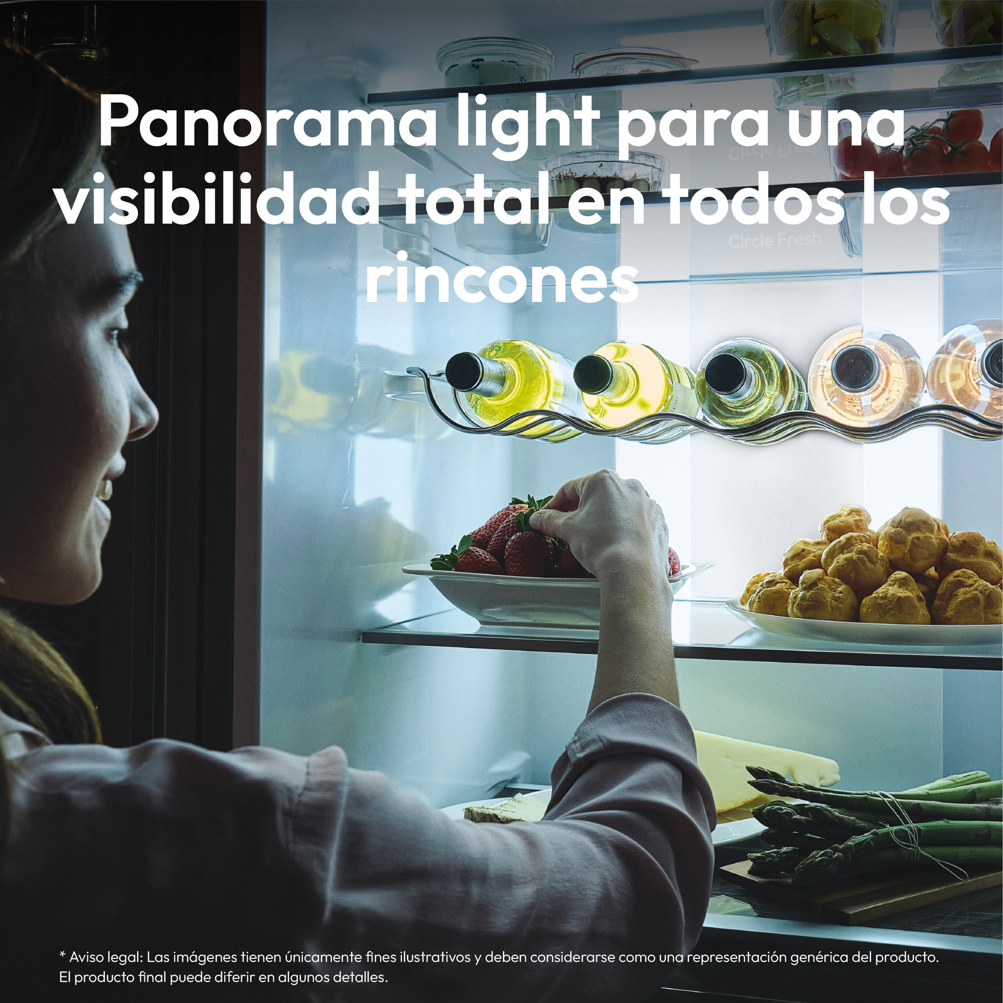 Candy ECN4CQTEW186 - Frigorífico combi