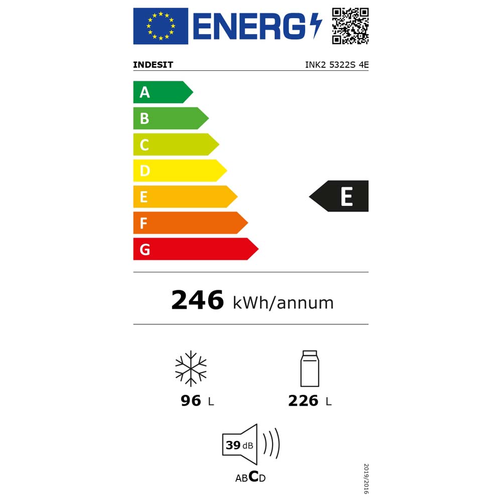 Indesit INK2 5322S 4E - Frigorífico combi