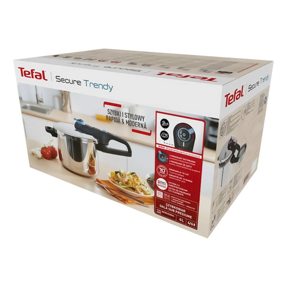 Tefal P2580701 6L - Olla a presión