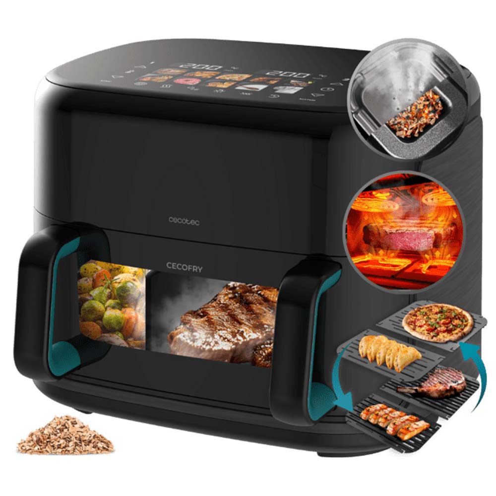 Cecotec CECOFRY&GRILL SMOKIN'PRIME 11000 - Cocinar