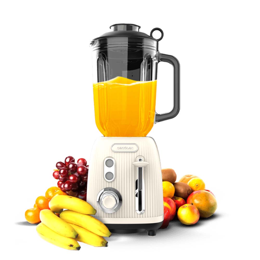Cecotec POWER BLACK TITANIUM RETROBEIGE - Ayuda en la cocina