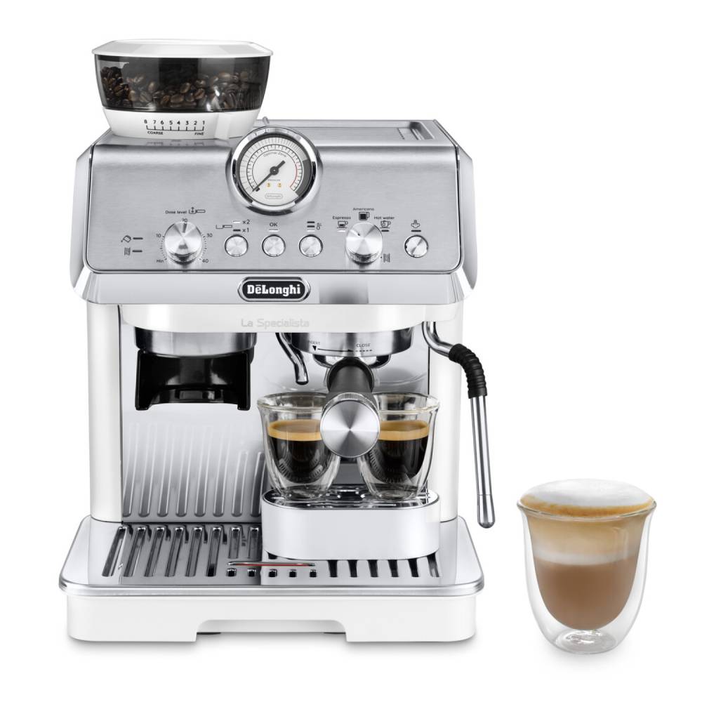 DeLonghi Specialista Arte EC9155.W con molinillo - Cafetera expresso