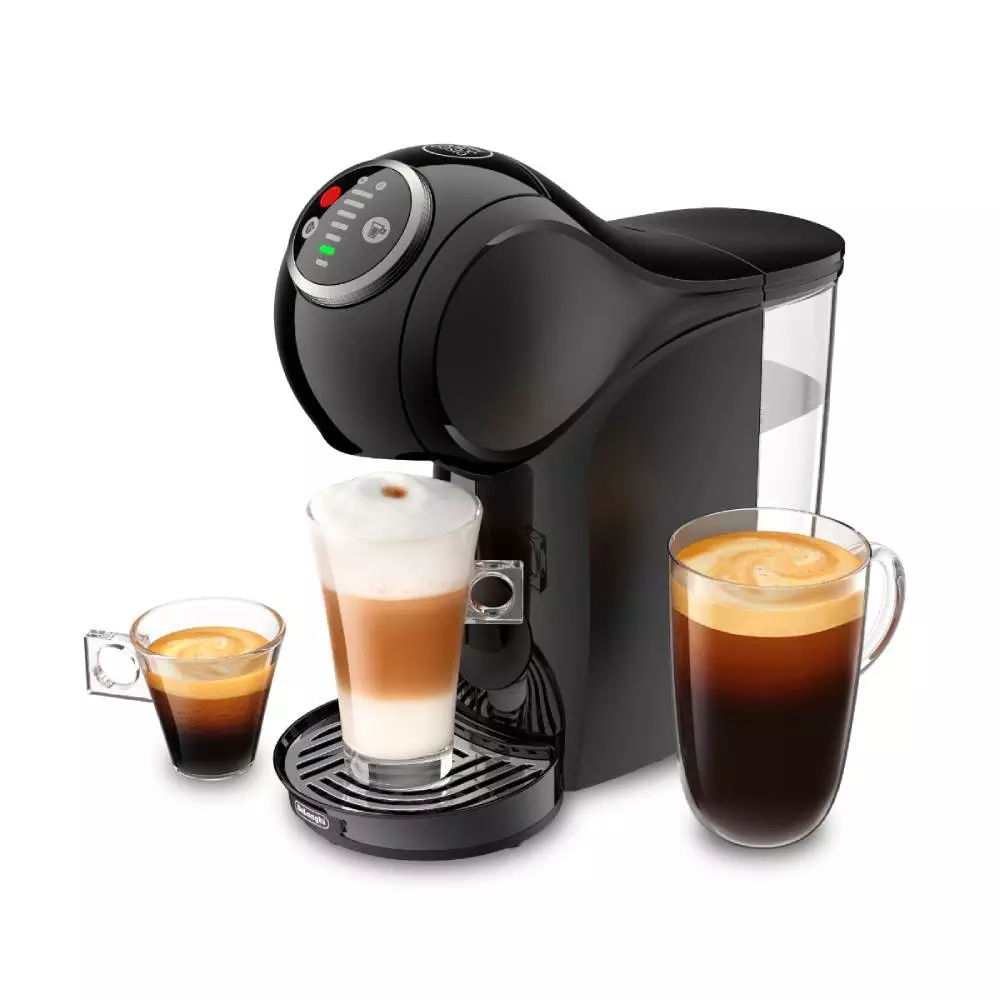 DeLonghi Genio Plus EDG315.B + 2 pack bebida KitKat y Cafe Espresso - Cafetera de cápsulas