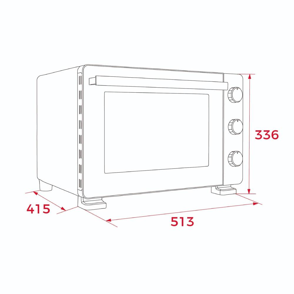Teka GRANDCHEF FSO 366 AirFry - Mini-Horno