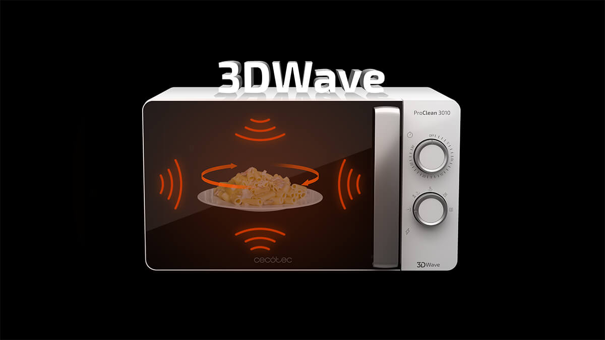 microondas cecotec 3D wave